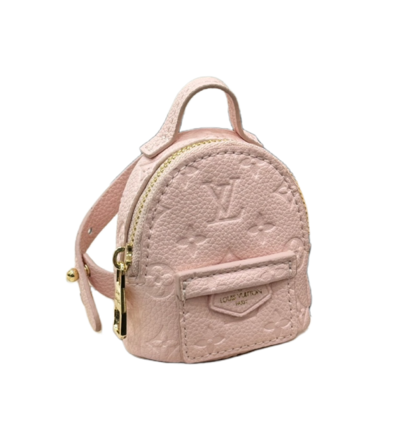 LV Mini Backpack Keychain Charm