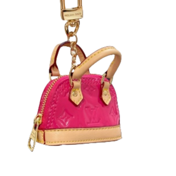Luxury LV Mini Shell Bag Charm