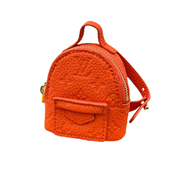 LV Mini Backpack Keychain Charm