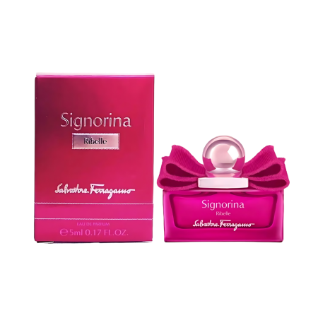 Mini luxury Salvatore Ferragamo Signorina Ribelle 5ML ♡