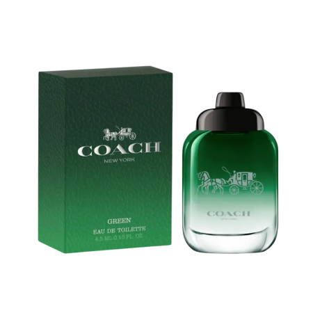 Mini luxury Coach Green New York EDT 4.5ml ♡
