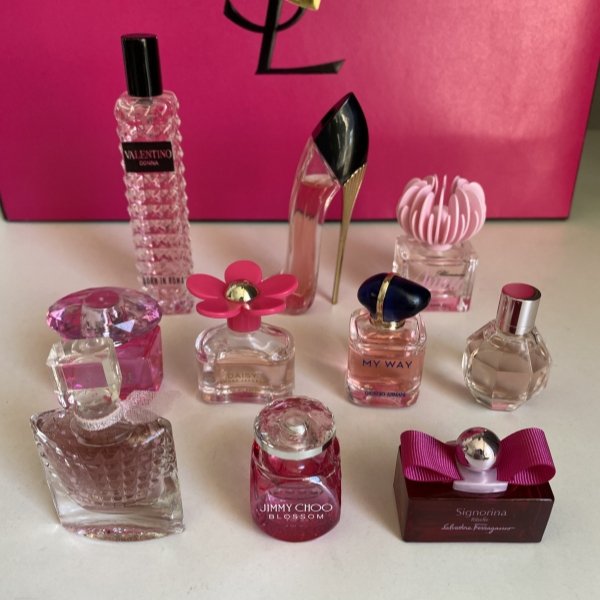 Miniature Perfume Color Sets: Pink Collection+Free Shipping